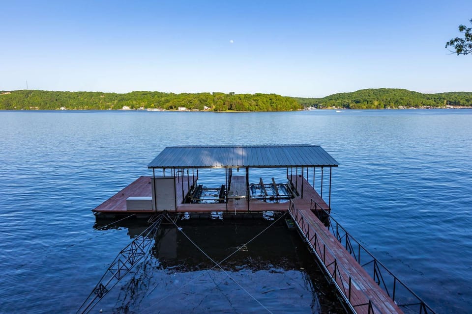 Lakefront Family Home Private Dock with Huge Views House in Lake of the Ozarks