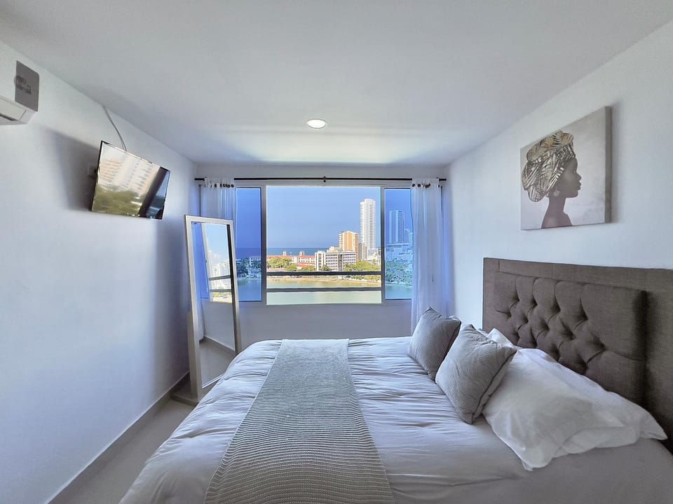 Riviera Mulata Loft - Apartamento con vista al mar Apartment in Cartagena