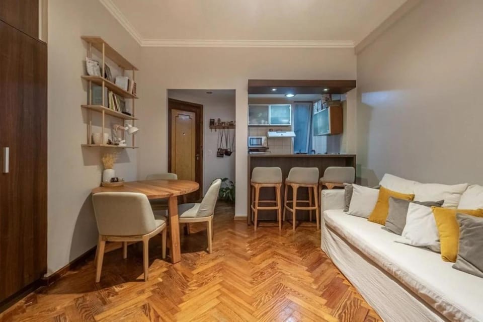 Bed, Kitchen or kitchenette, Living room, kitchen