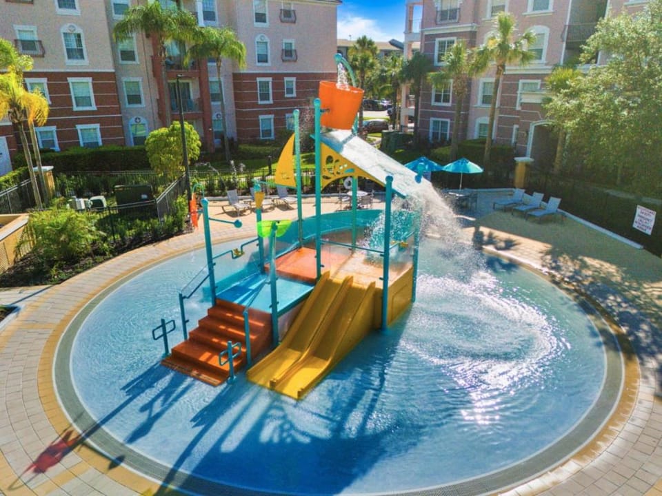 Day, Children play ground, Aqua park, Swimming pool, children