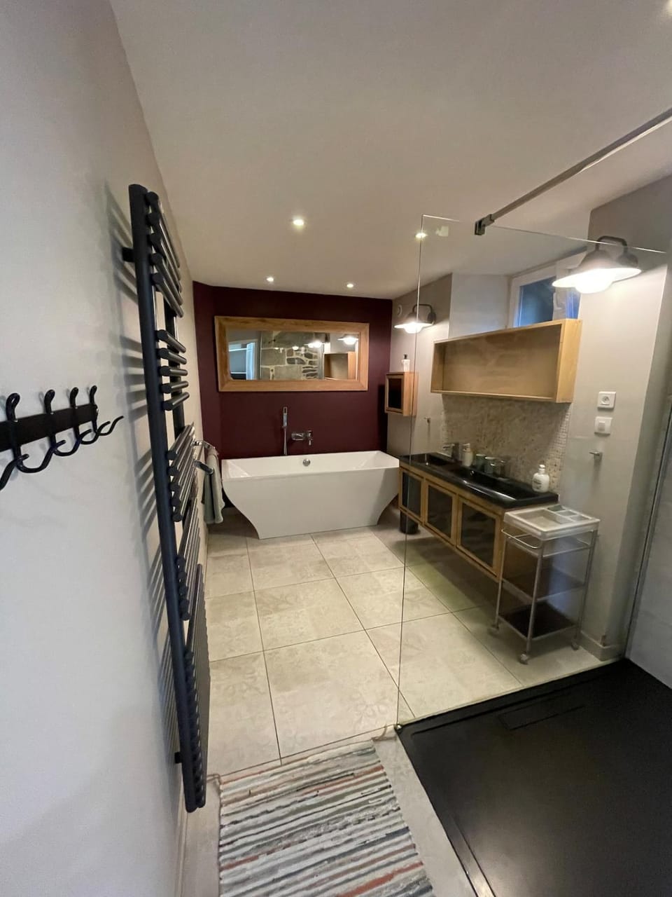 Appartement vue sur le port avec sauna Apartment in Morlaix