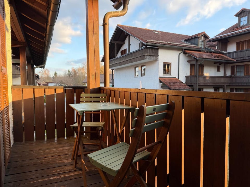 Property building, Patio, Day, View (from property/room), Balcony/Terrace, Dining area, Garden view, Mountain view, Inner courtyard view