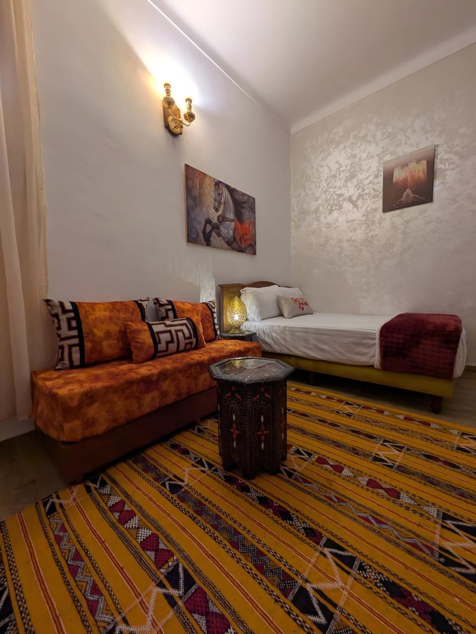 Living room, Bedroom