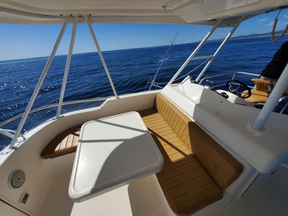 Private Yacht Walk to beach and Centro Relax Docked boat in Baja California Sur