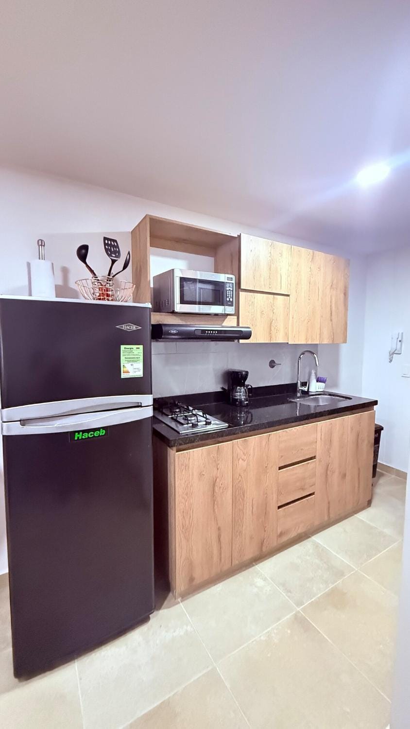 Kitchen or kitchenette, kitchen
