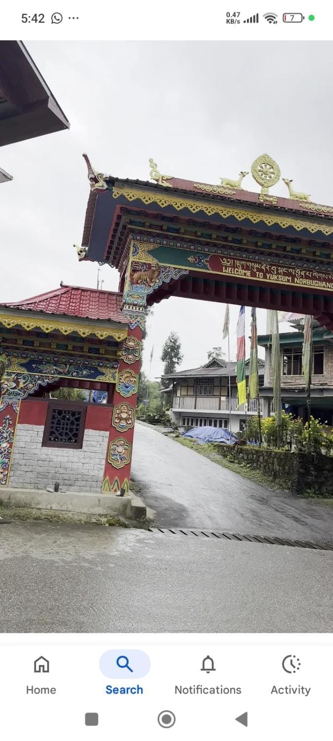 Namgaling homestay Yuksam Vacation rental in India
