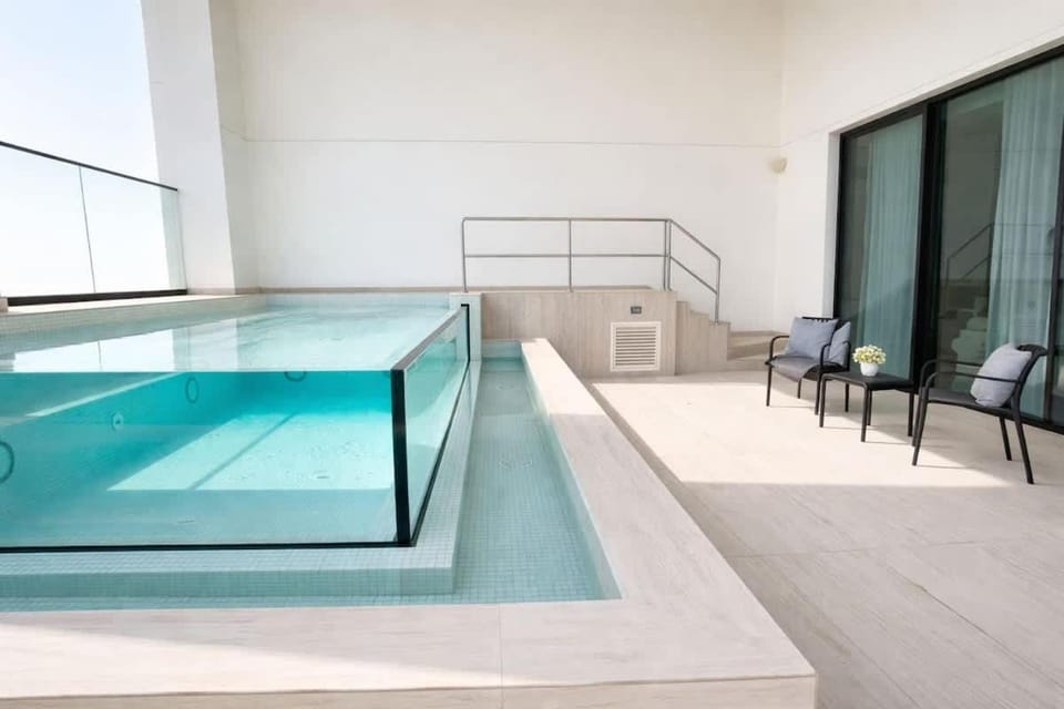 Luxury 2BR W Private Pool Binghattti Onyx Apartment in Dubai