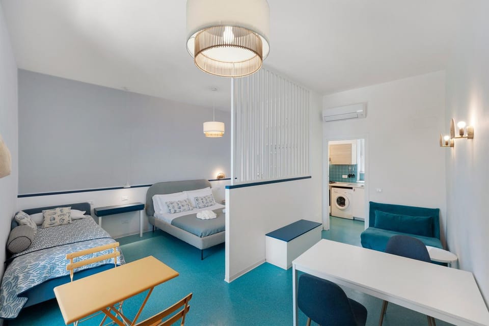 Property building, Living room, Bedroom