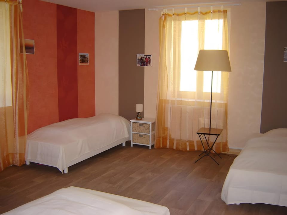 Property building, Living room, Bedroom