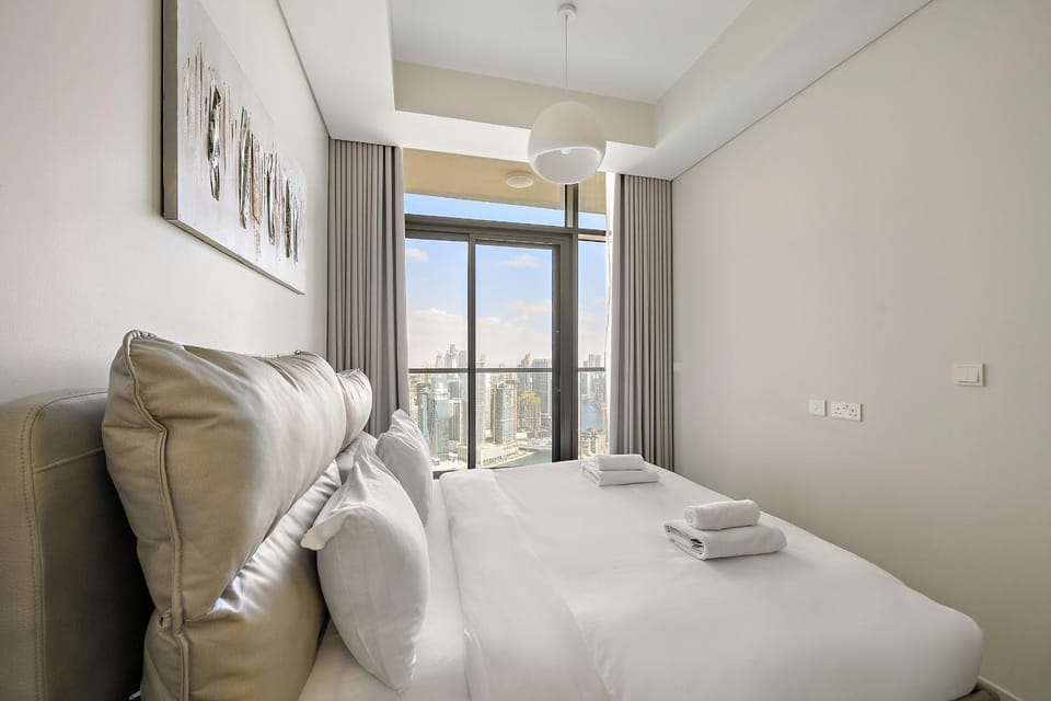 Daniels 2BR with Canal View at Aykon City Apartment in Dubai
