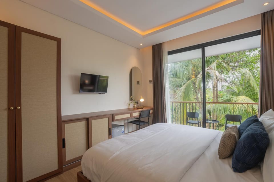 Bed, View (from property/room), Balcony/Terrace, Bedroom