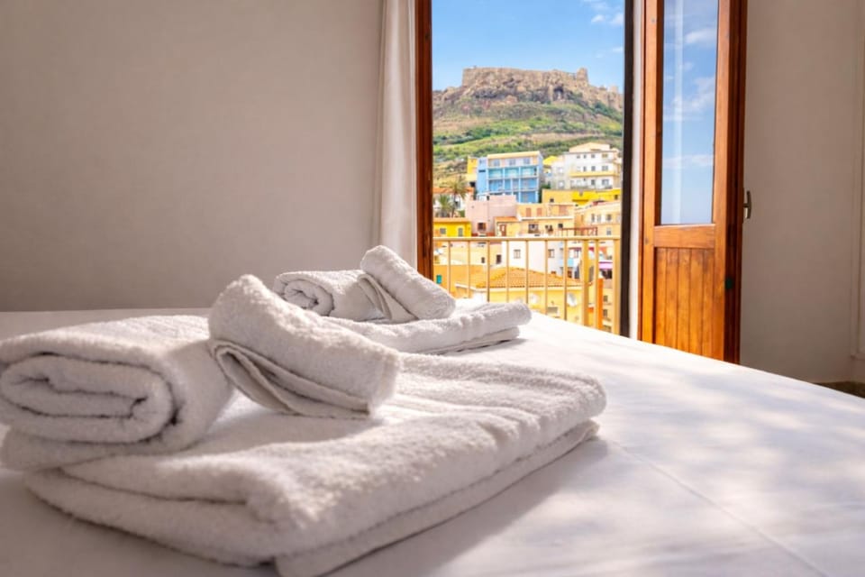 City view, Mountain view, towels