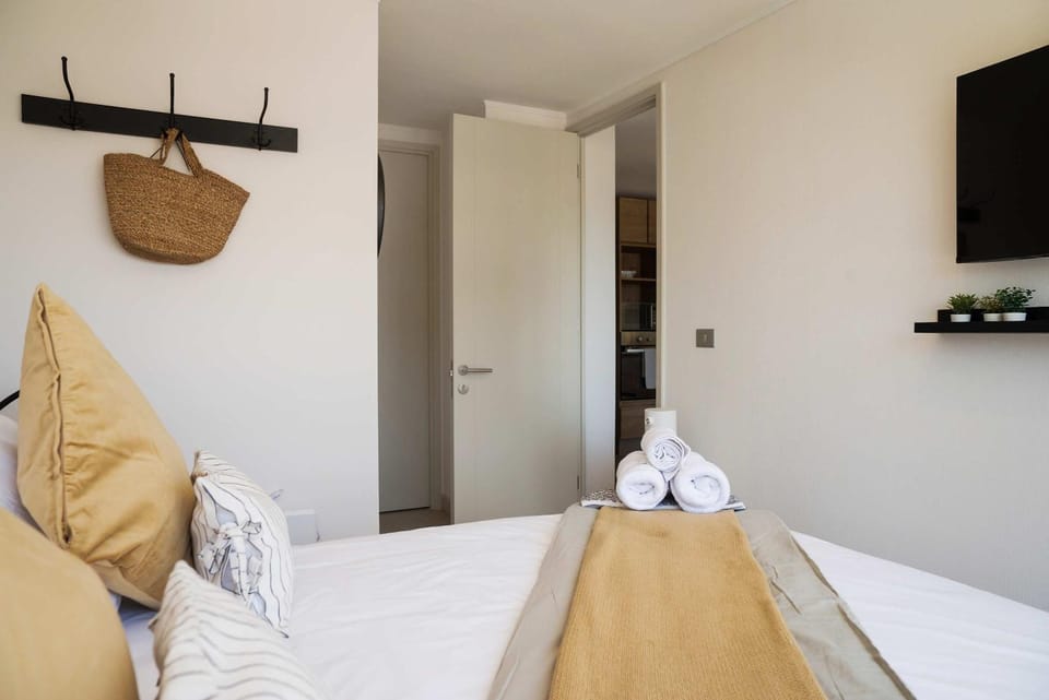 Cozy Retreat for 3 Chic 1BR Nunoa Quiet Bright Apartment in Santiago