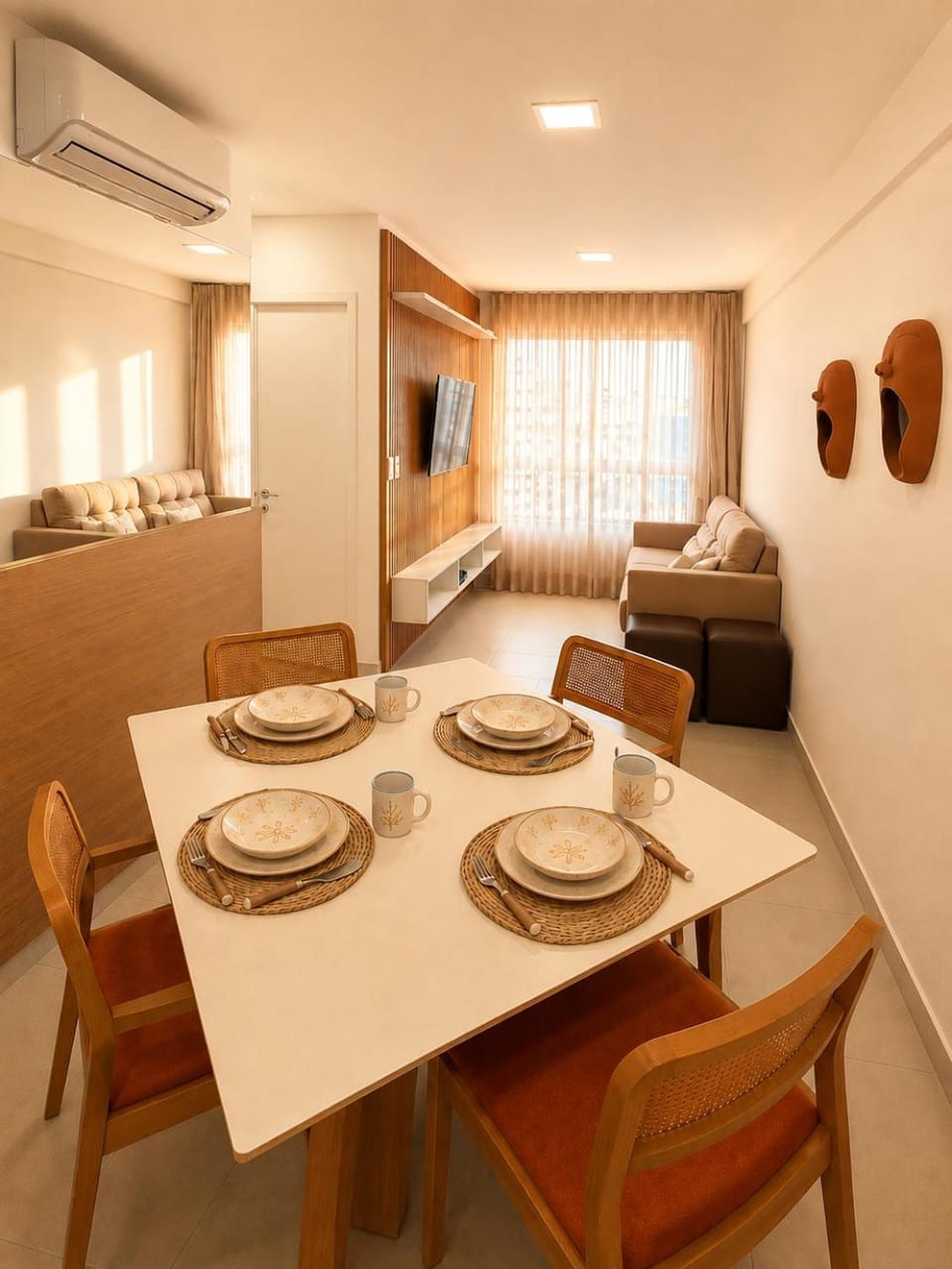 TV and multimedia, Dinner, internet, air conditioner