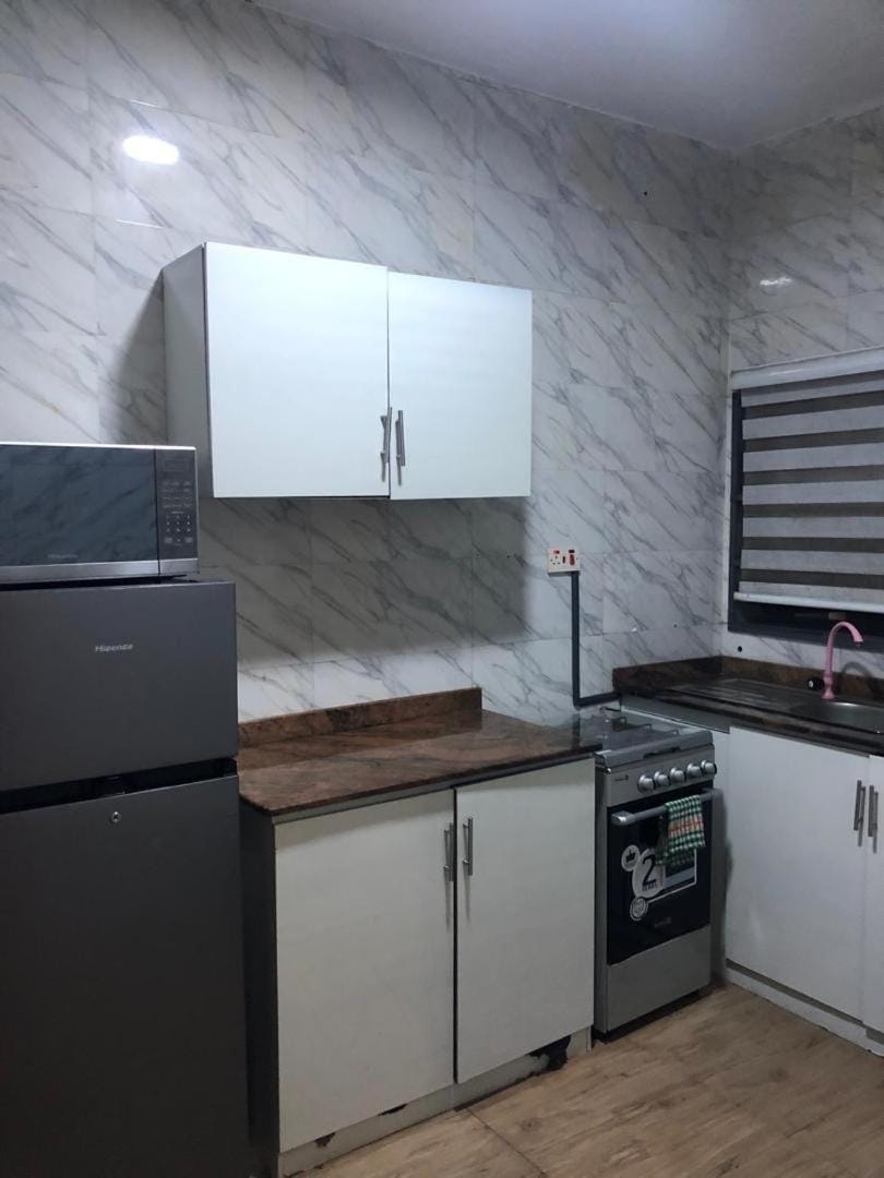 microwave, washing machine, kitchen