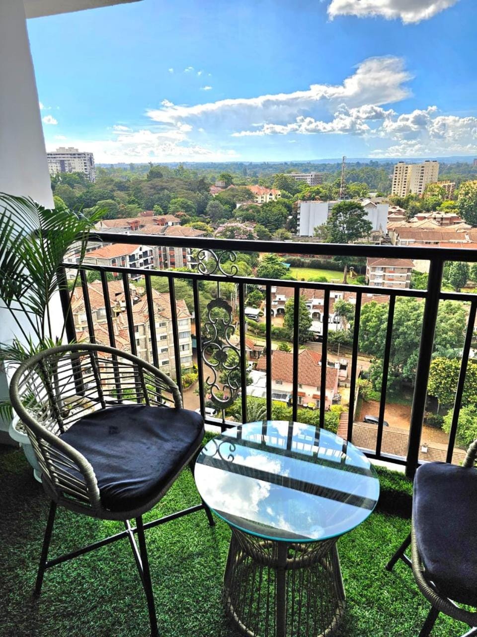 Beautiful two bedroom apartment with heated swimming pool fully equipped gym ample parking space and relaxing rooftop with breathtaking views Apartment in Nairobi