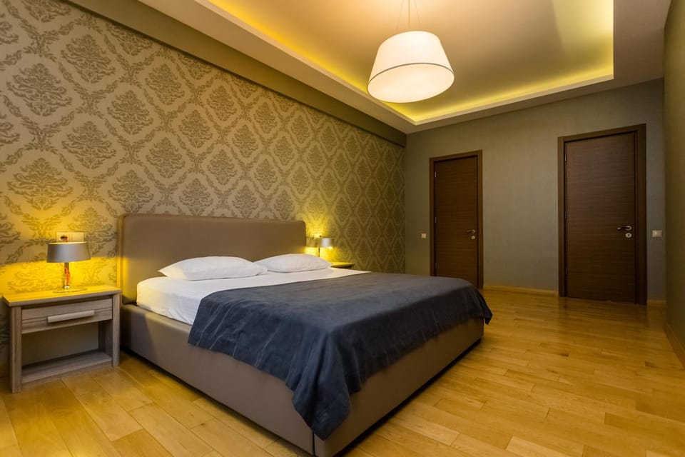 Bed, Photo of the whole room, Bedroom, wardrobe