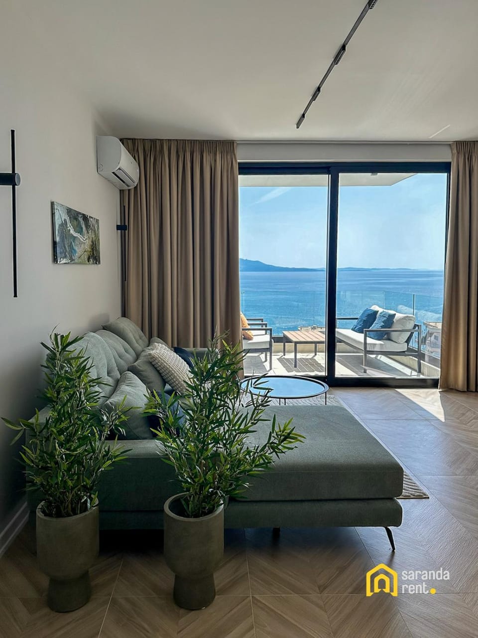 Living room, Photo of the whole room, Seating area, Sea view