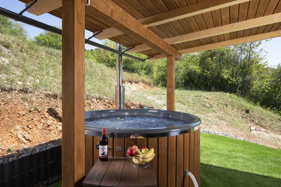 Day, Natural landscape, Hot Tub