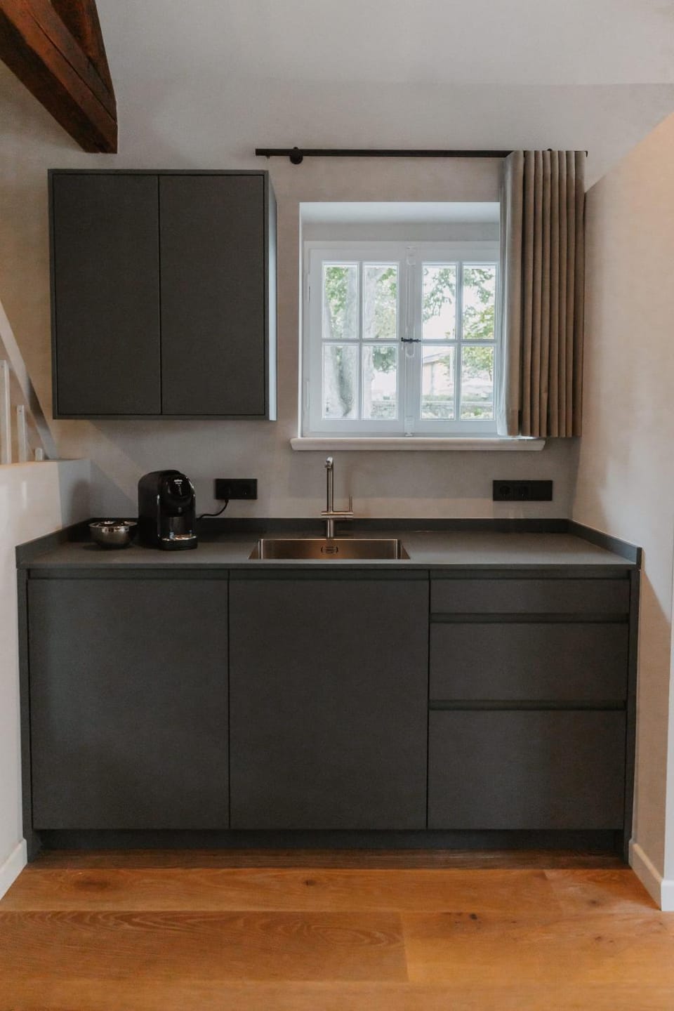 Kitchen or kitchenette, Living room