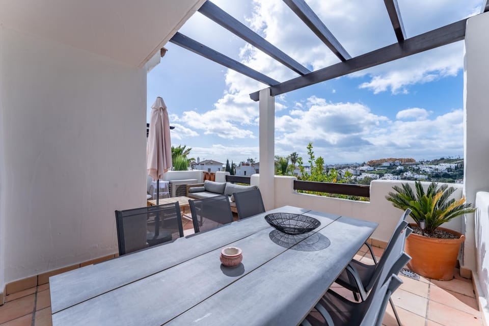 Solarium, Balcony/Terrace, Dining area, Mountain view, Sea view