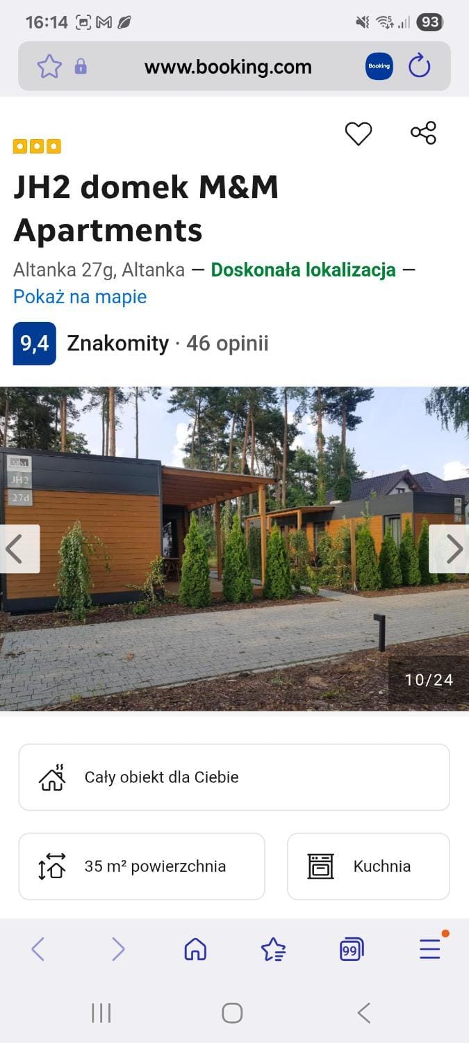 Domek Jh2 Apartment in Masovian Voivodeship