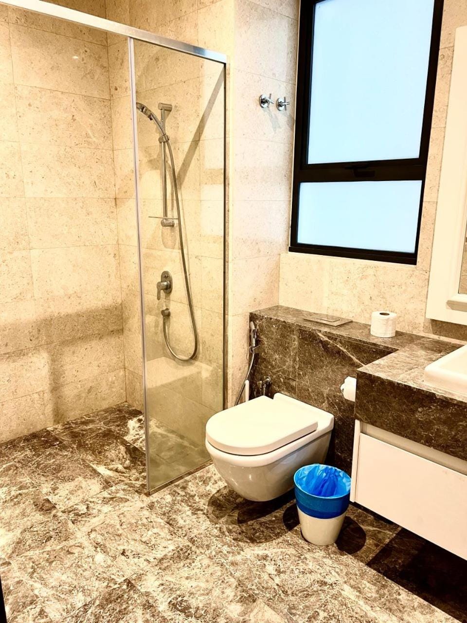 Shower, Toilet