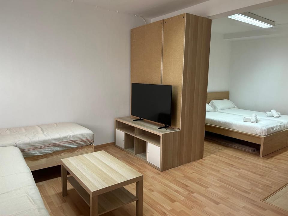 Communal lounge/ TV room, Bed, TV and multimedia, Bedroom