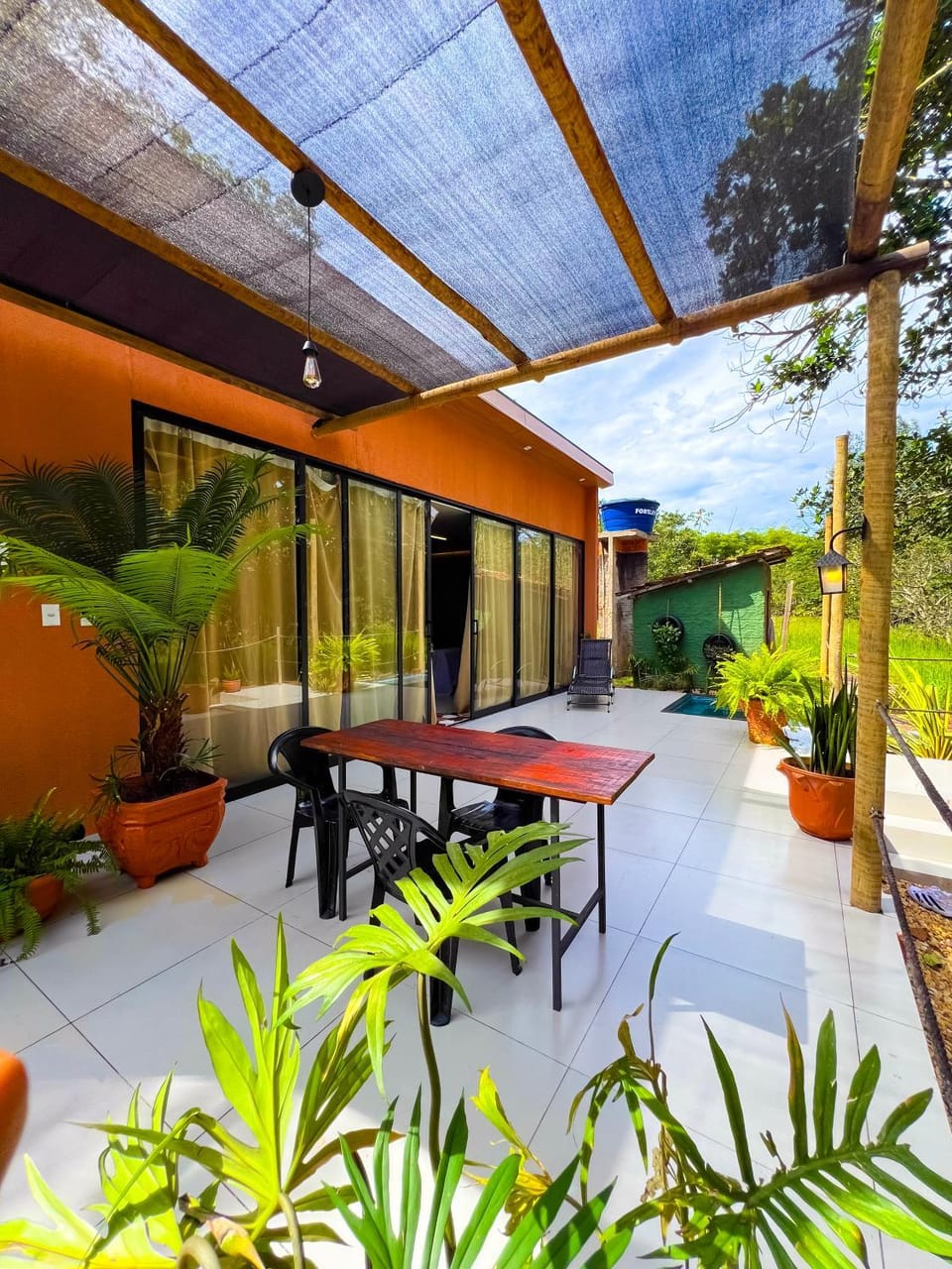 Patio, Day, Garden, View (from property/room), Balcony/Terrace, Dining area, Garden view