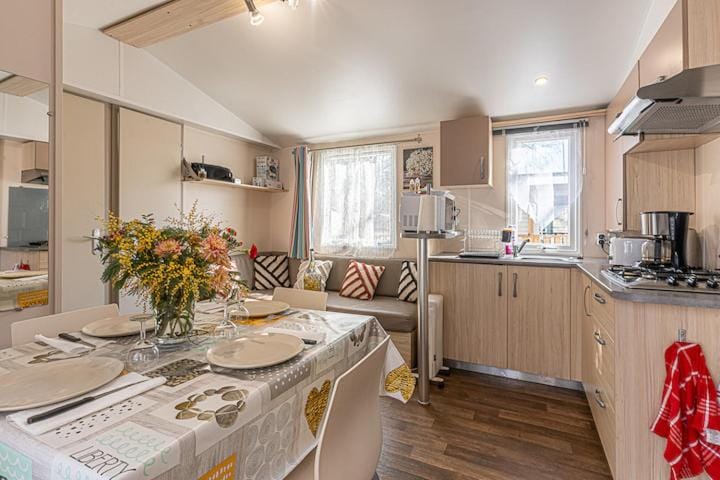 Mobilhome Le Coin Bonheur House in Mimizan