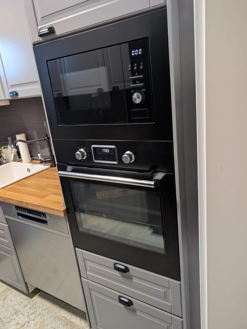 dishwasher, microwave, kitchen