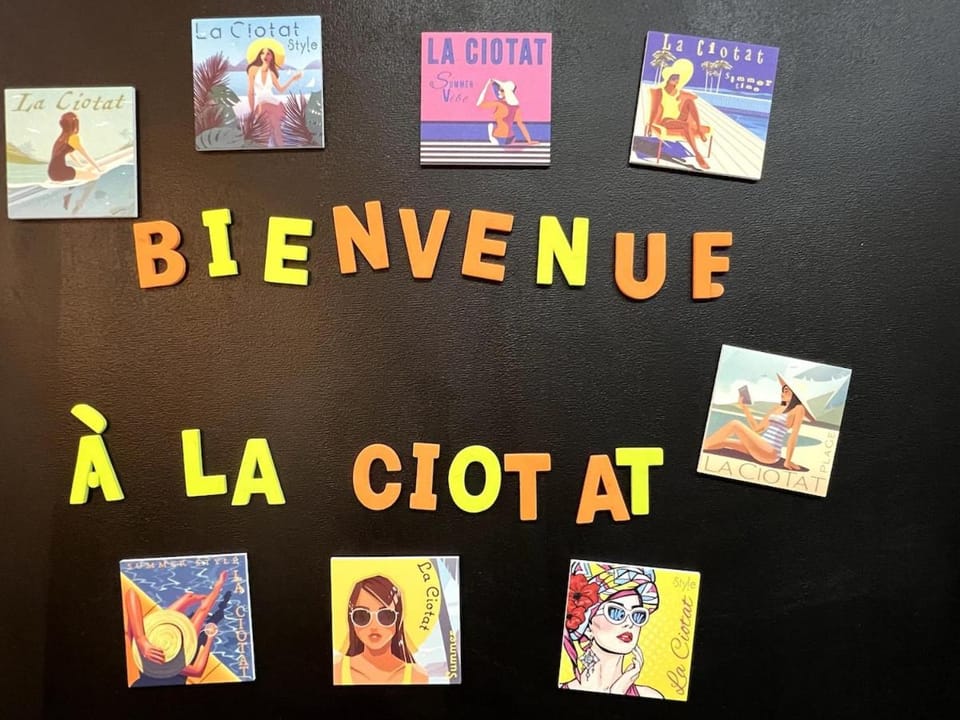 Oustaou de Claire - Clim, Parking, 100 m du Vieux Port Apartment in La Ciotat
