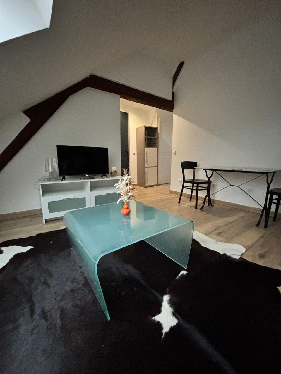 Appart cosy mansardé Dijon gare 1km animaux acceptés Apartment in Dijon