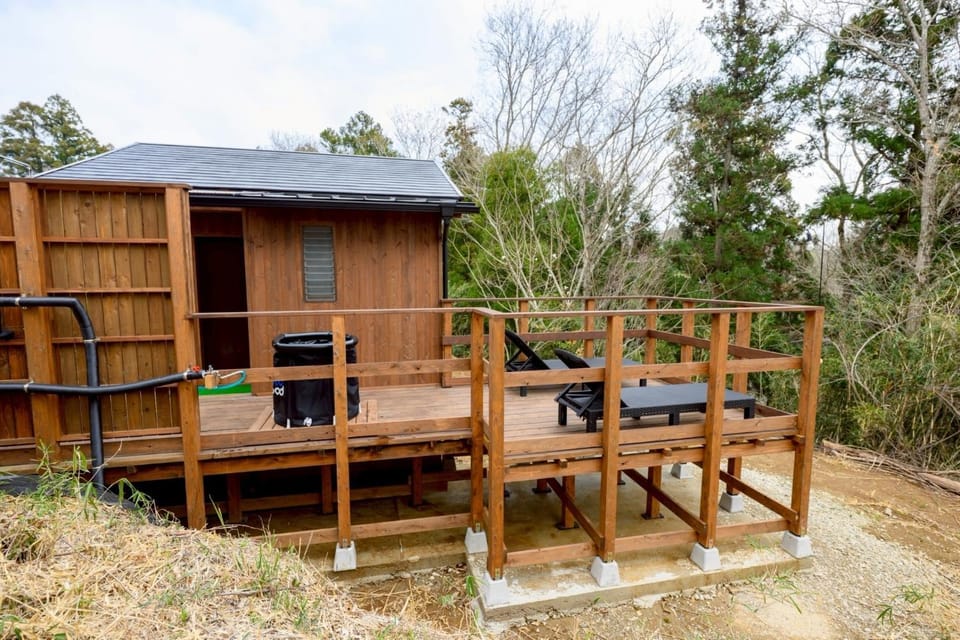 Sauna Camp Lodge Forest Sounds - Vacation STAY 69407v House in Japan