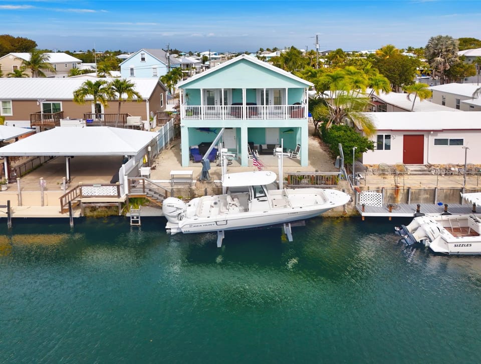Manatee Bay | Canalfront Key Largo Home, Balcony House in Key Largo