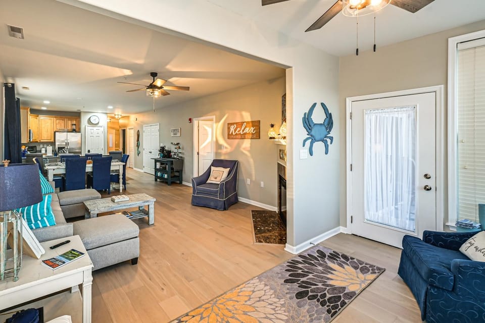 Bay-n-Beach! Comfy Coastal Condo in Lewes! House in Sussex County