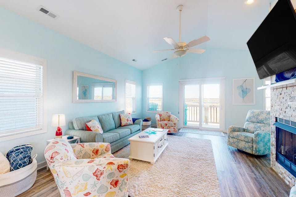 SC613D SeaGlass Cottage House in Surf City