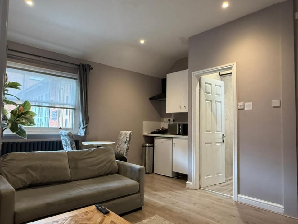 Kitchen or kitchenette, Living room