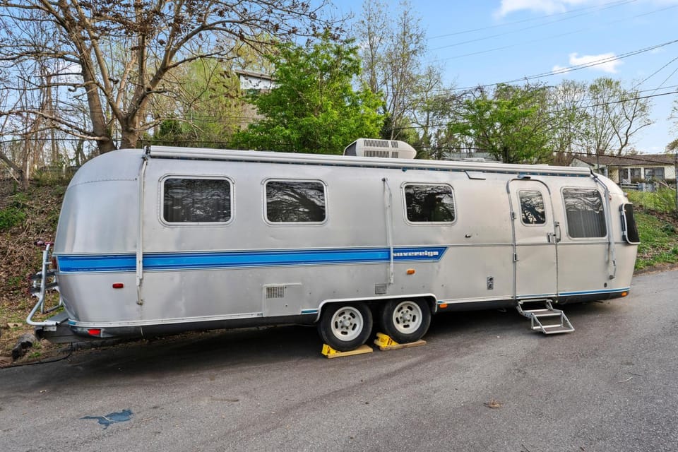 Airstream in Art's District Campground/ 
RV Resort in Asheville