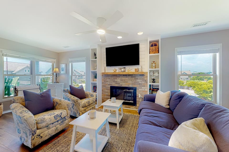 TBSP2120B Compass Rose- Serenity Point House in Topsail Beach