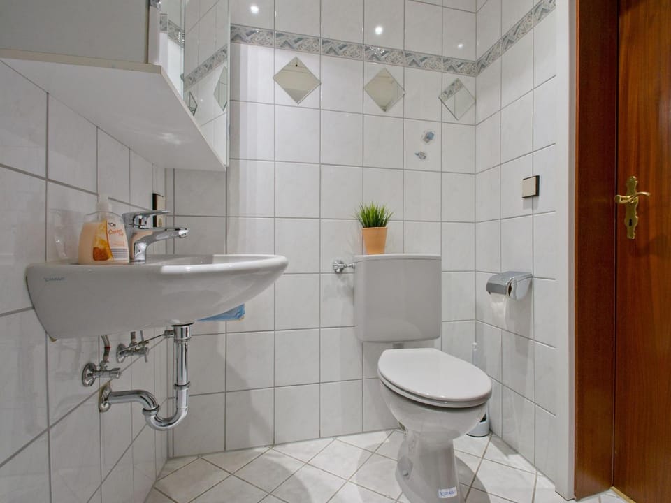 Bathroom, Living room