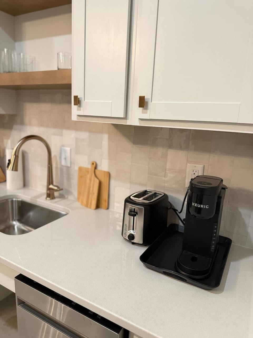 Coffee/tea facilities, Kitchen or kitchenette, toaster