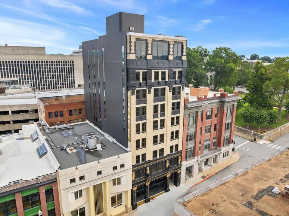 Property building, Neighbourhood, Bird's eye view, City view