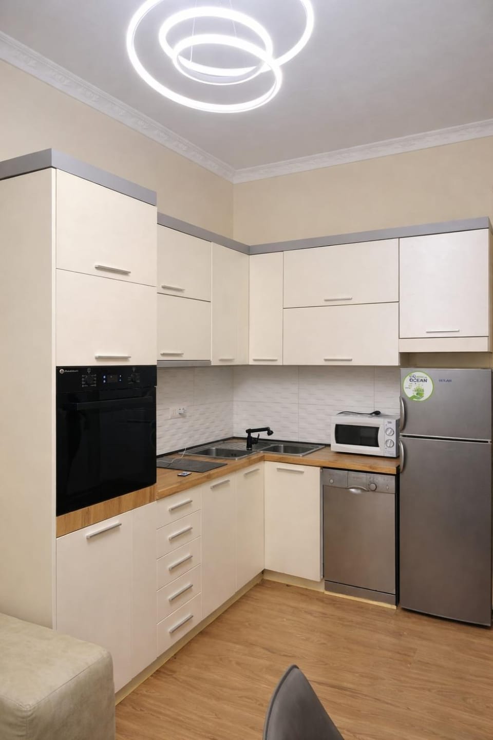 Kitchen or kitchenette, kitchen
