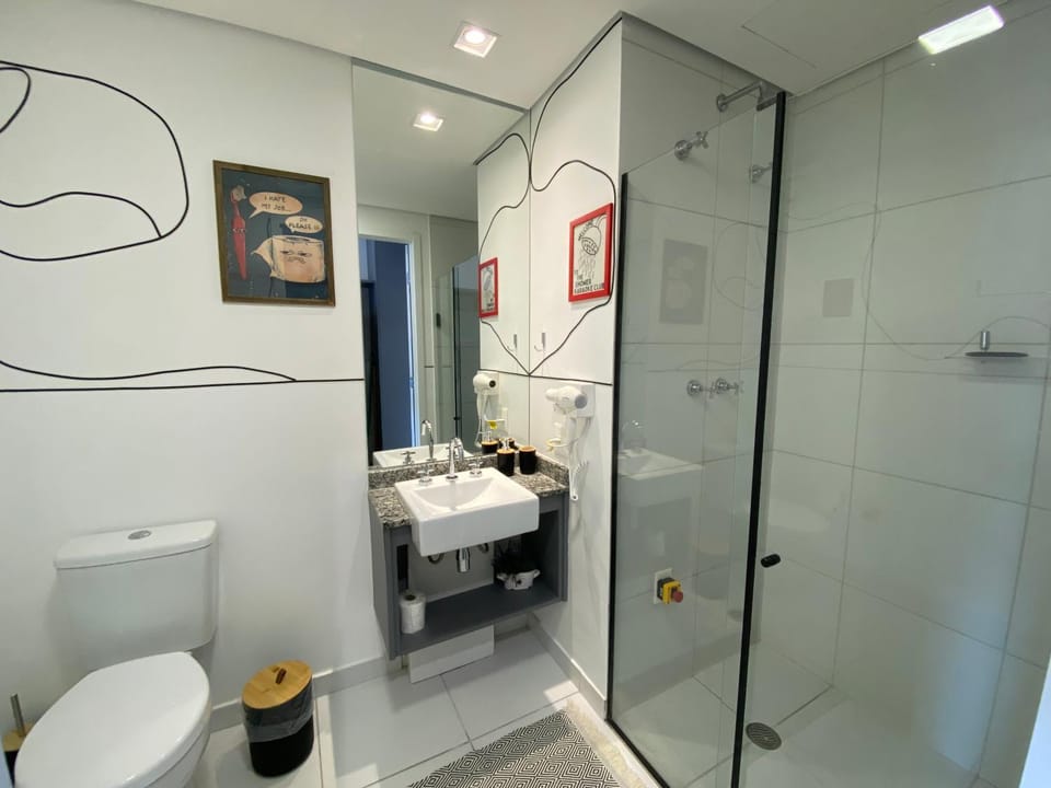 Studio novo Metro Hospitais Wifi ar-condicionado Apartment in Sao Paulo City