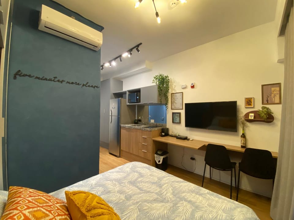 Studio novo Metro Hospitais Wifi ar-condicionado Apartment in Sao Paulo City