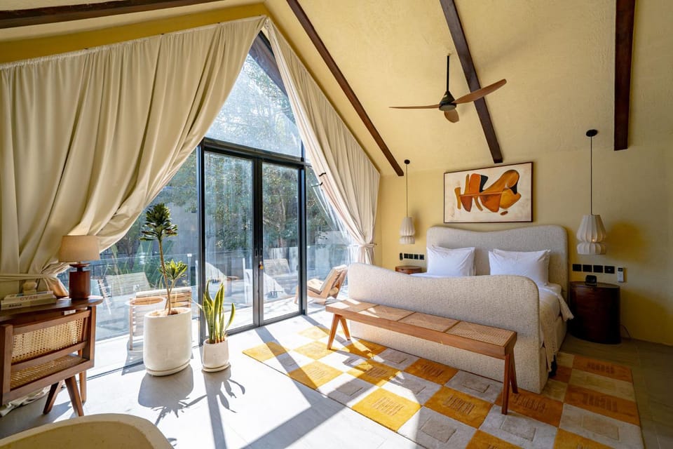 Bed, Balcony/Terrace, Bedroom