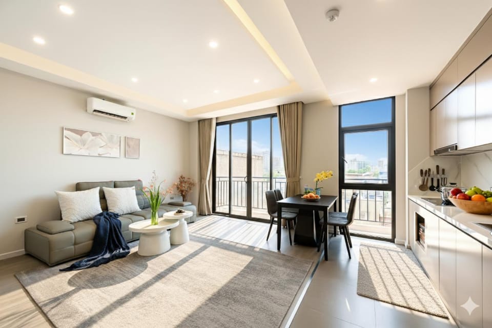 Seating area, Dining area, air conditioner