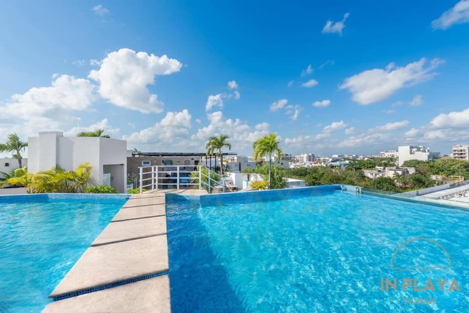 Two-Bedroom Apartment near 5th Ave and Gym House in Playa del Carmen