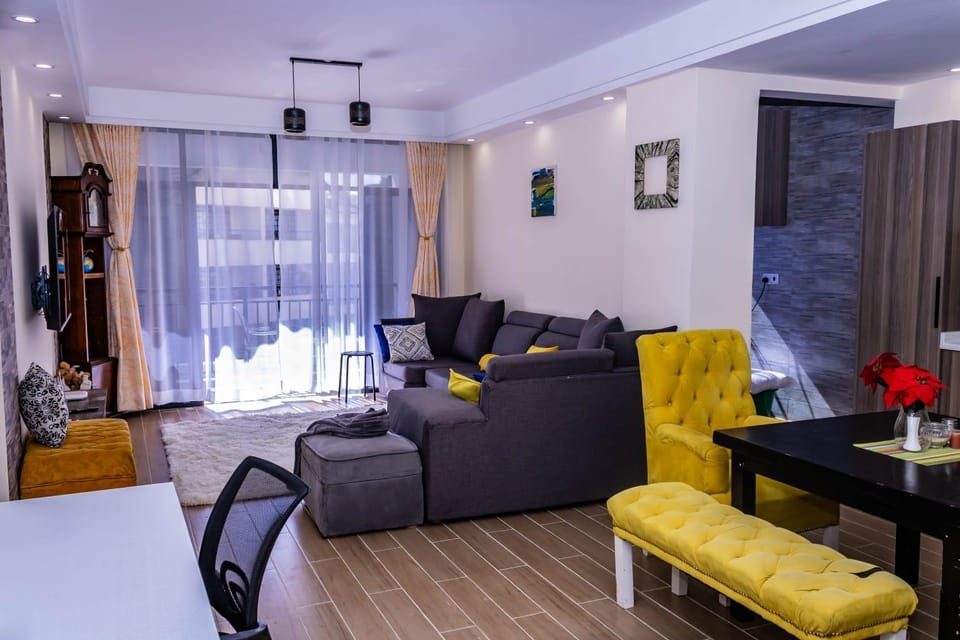 celestial suites apartment with heated swimming pool well equipped gym ample parking space children playing ground and amazing scenic views Apartment in Nairobi